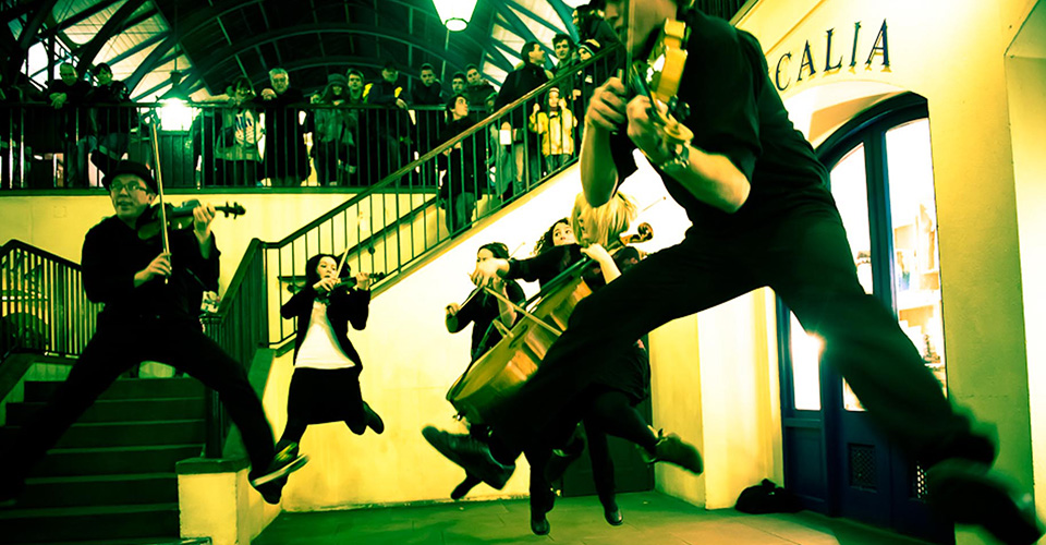 Oopsie Mamushka roaming string quartet covent garden